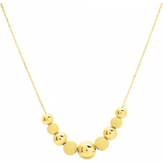 Collier or jaune 750/°°